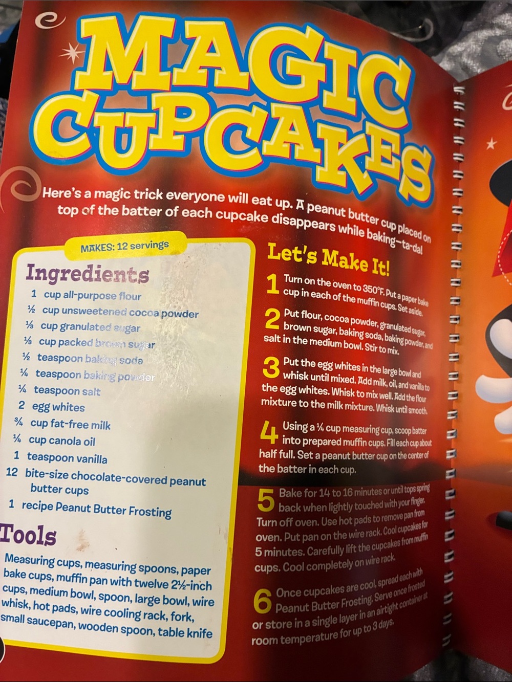 #749| 🏟️Better Homes & Gardens Junior Cook Book - Red, Yellow, Blue - Picture 8 of 12